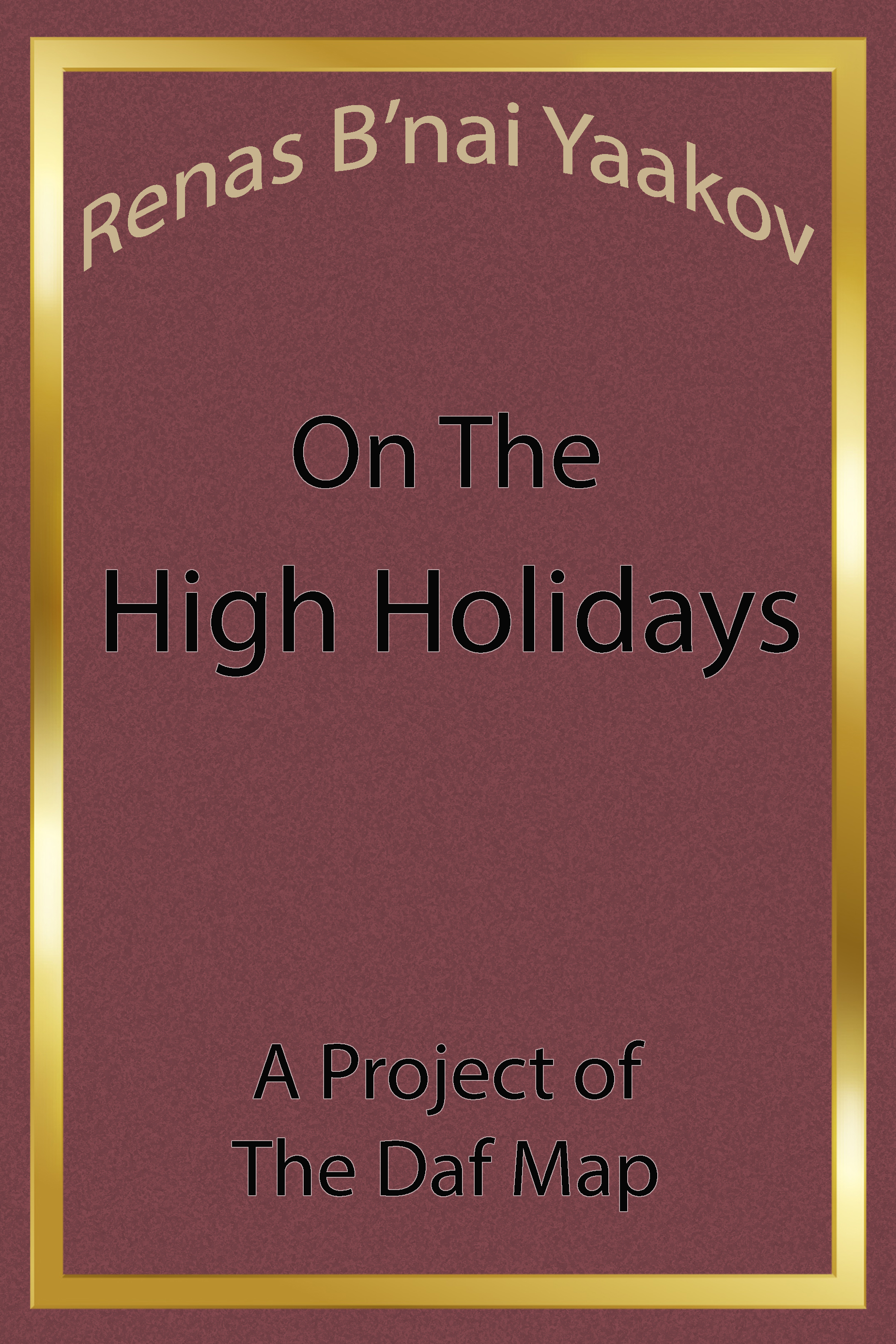 High Holidays